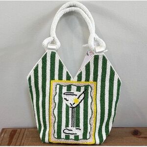 Viral Martini Beaded Bag